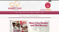 Desktop Screenshot of chefbobbyanddot.com